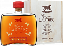 Коньяк Lautrec Cognac EXTRA Grande Champagne Premier Cru (gift box)